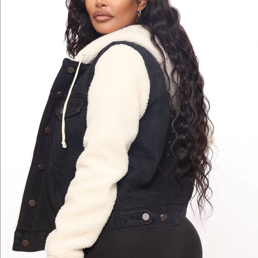 Cozy Dates Denim Jacket Black Wash